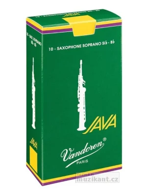 Cenový Hit Vandoren JAVA plátky na soprán saxofon tvrdost 2,5