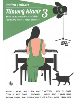 Linhart - Filmový klavír aneb melodie z velkých filmů pro malé pianisty 3 Přímo Od Výrobce