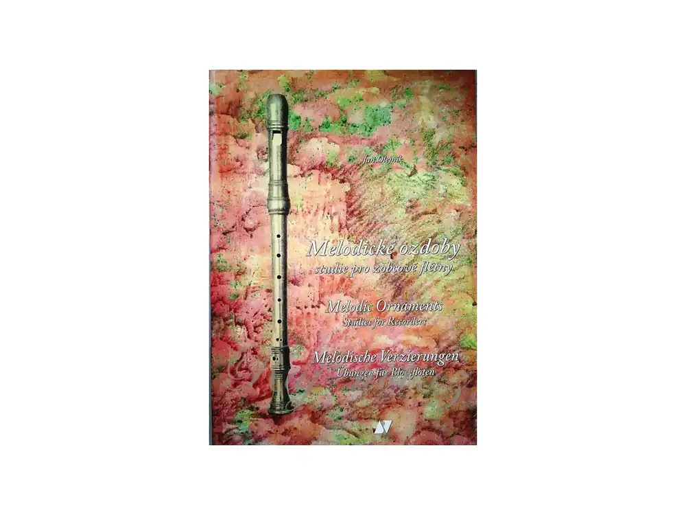 Sleva Jan Olejník - Melodické ozdoby studie pro zobcové flétny
