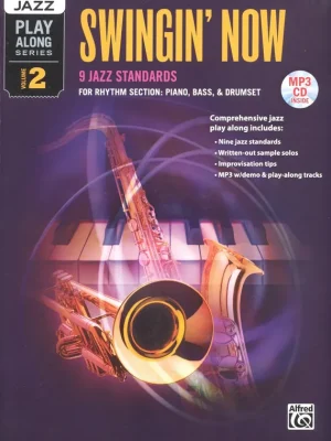 Top Prodej Alfred Jazz Play Along 2 - Swingin' Now + CD / doprovod - party rytmické sekce (piano/bass/drums)