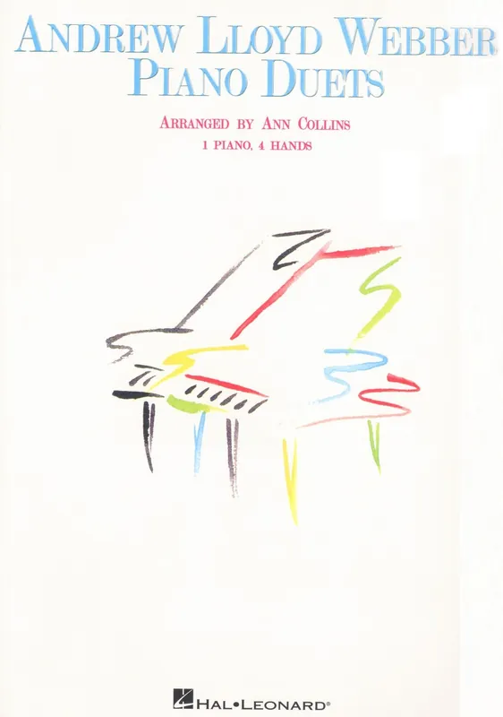 Rychlé Dodání Andrew Lloyd Webber Piano Duets / 1 klavír 4 ruce