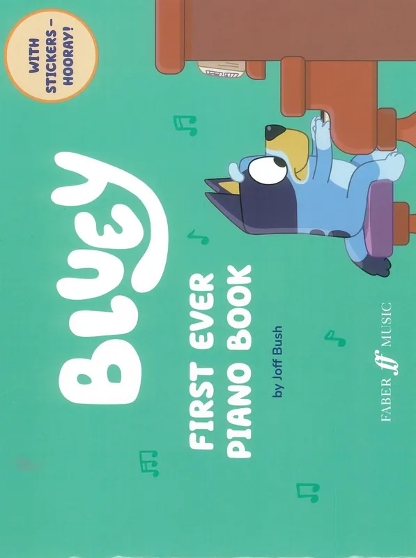 BLUEY - First Ever Piano Book / úplně první klavírní škola Akční Nabídka