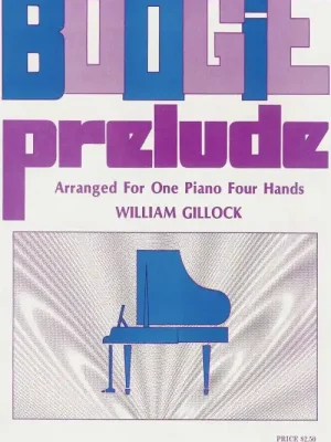 Originální Boogie Prelude by William Gillock / 1 klavír 4 ruce