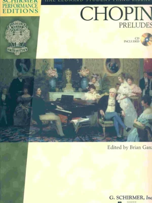 Značkový CHOPIN - Preludes + CD / sólo klavír