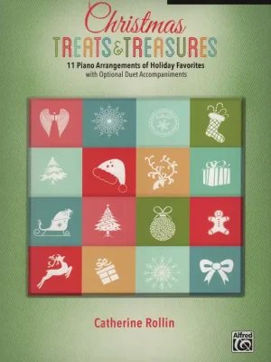 Christmas Treats & Treasures 1 by Catherine Rollin / úplně jednoduché vánoční melodie, písničky a koledy Akce