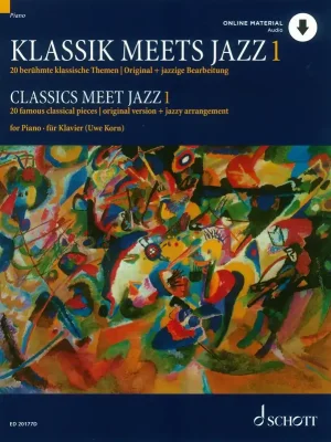 CLASSICS MEET JAZZ 1 + Audio Online / sólo klavír Víkendová Akce