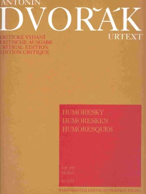 DVOŘÁK Antonín: HUMORESKY Op.101 (urtext) / sólo klavír Top Prodej