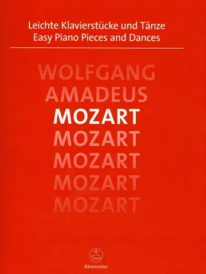 Easy Piano Pieces & Dances - MOZART Cenová Bomba