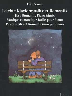 Oblíbený Easy Romantic Piano Music / Hudba období romantismu ve snadné úpravě pro klavír