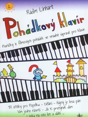 Nejlepší Volba Pohádkový klavír / písničky s českých filmových pohádek ve snadné úpravě pro klavír