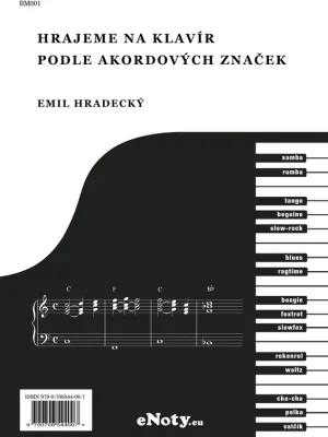 Hrajeme na klavír podle akordových značek - Emil Hradecký Speciální Cena