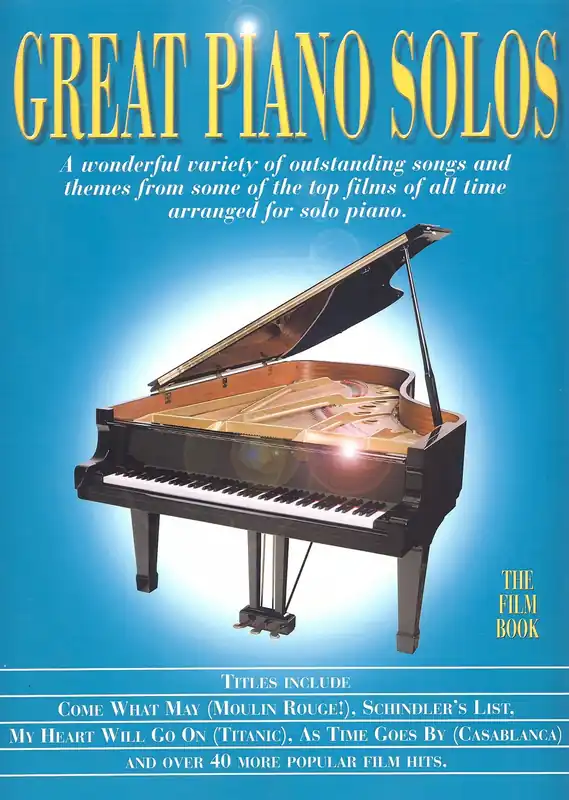 Přímo Od Výrobce Great Piano Solos - The Film Book