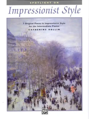 Impressionist Style 1 by Catherine Rollin - 7 originálních skladeb pro klavír Levný