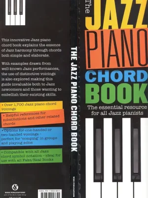 Jazz Piano Chord Book / Jazzové akordy pro klavír - nezbytný zdroj informací pro všechny jazzové klavíristy Poslední Šance