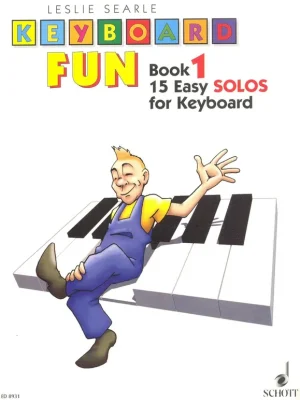 Novinka KEYBOARD FUN 1 - 15 snadných solových skladeb pro keyboardy