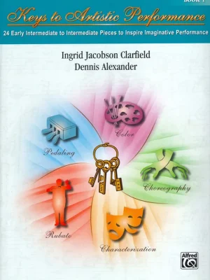 Keys to Artistic Performance 1 / klavír - přednesové skladby pro mírně pokročilé Bezpečná Platba