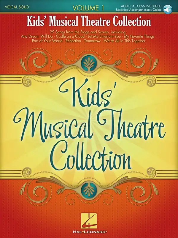 Kids' Musical Theatre Collection 1 + Audio Online / zpěv a klavír Vysoce Kvalitní