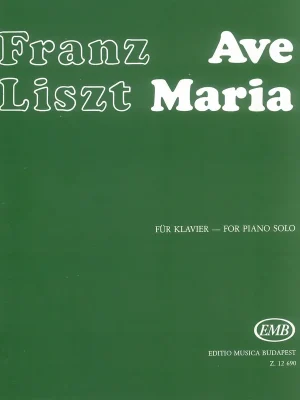 Cenová Bomba Liszt: Ave Maria / klavír