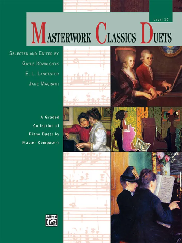 Masterwork Classics Duets 10 / 1 klavír 4 ruce Nová Kolekce