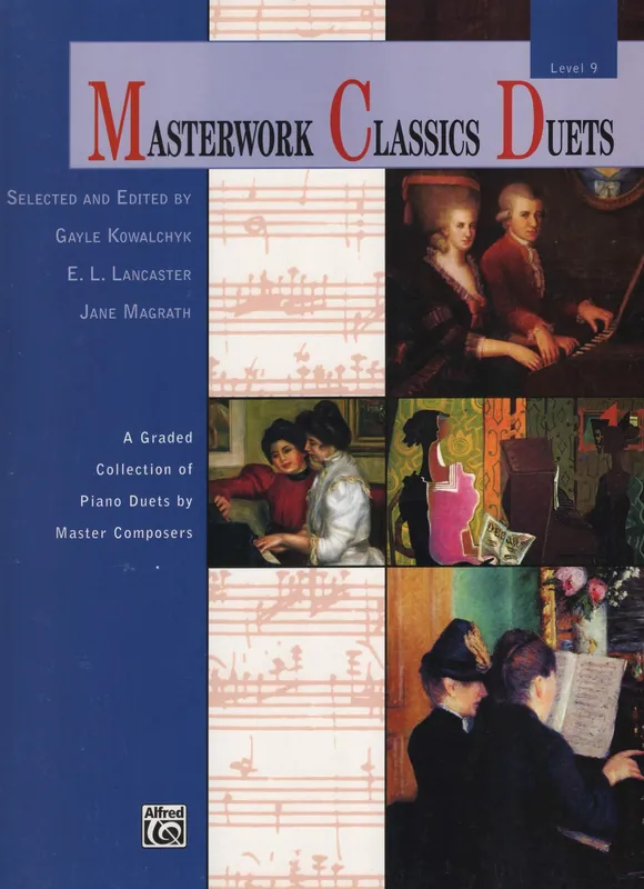 Masterwork Classics Duets 9 / 1 klavír 4 ruce Aktuální