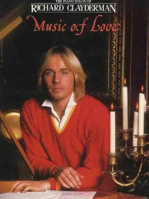 Zlevněný MUSIC OF LOVE - RICHARD CLAYDERMAN / krásné melodie pro klavír
