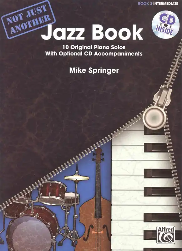 Not Just Another Jazz Book 2 (blue) + CD / 10 originálních mírně náročnějších klavírních skladeb Pouze Dnes