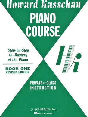 Piano Course 1 by Howard Kasschau / škola hry na klavír 1 Autentický