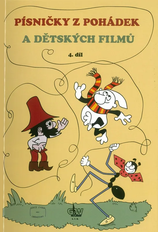 Písničky z pohádek a dětských filmů 4 (46 písní)zpěv/akordy Expresní Doručení