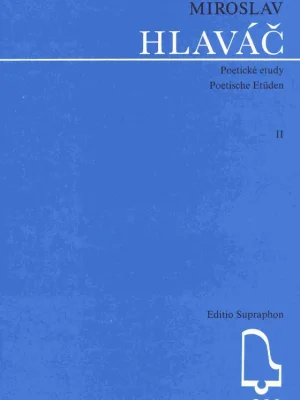 Novinka Poetické etudy II - Miroslav Hlaváč / klavír
