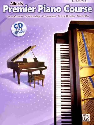 Premier Piano Course 3 - Lesson + CD Top Prodej