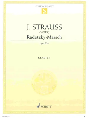 Vysoce Kvalitní Radetzky-Marsch, op. 228 by J.Strauss / sólo klavír