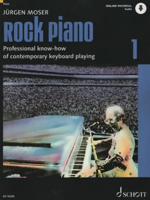 Značkový ROCK PIANO 1 by Jurgen Moser + Audio Online / klavír