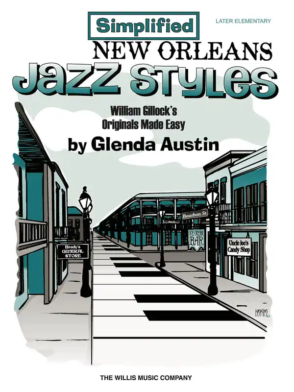 Simplified New Orleans Jazz Styles - 5 jednoduchých skladeb pro klavír Přímo Od Výrobce