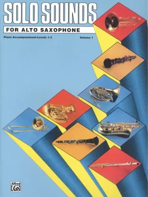 Horká Nabídka SOLO SOUNDS 1 for Alto Saxophone / altový saxofon - klavírní doprovod