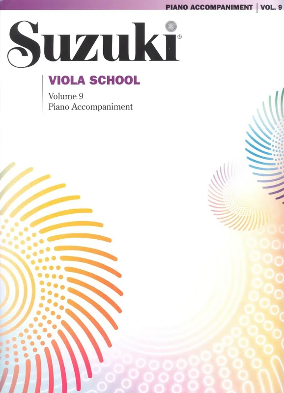 Suzuki Viola School 9 - klavírní doprovod Koupit Online