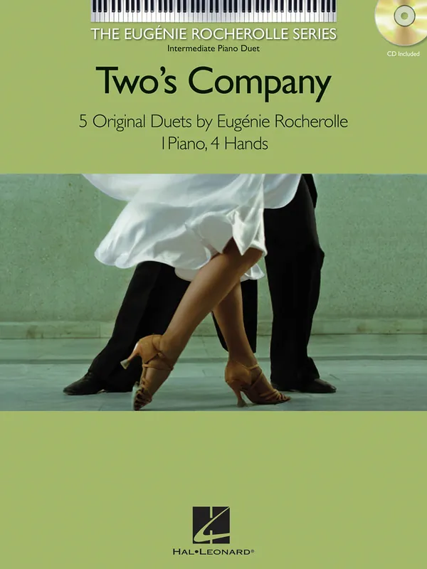 TWO'S COMPANY by Eugenie Rocherolle - 1 klavír 4 ruce Vrácení Zdarma