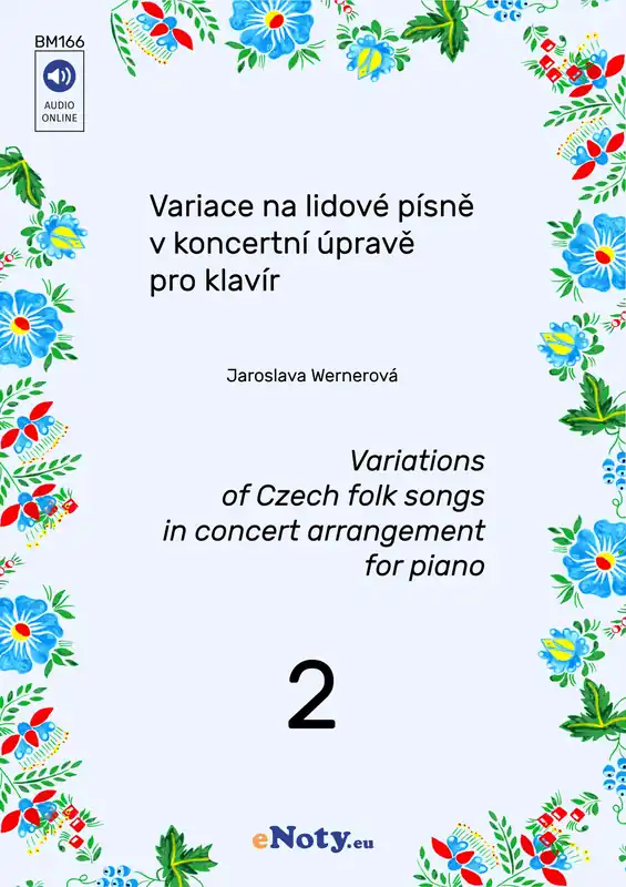 Výprodej Variace na lidové písně v koncertní úpravě pro klavír 2