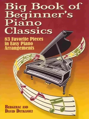BIG BOOK OF BEGINNER´S PIANO CLASSICS / klavír Oblíbený