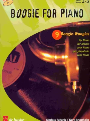 Vrácení Zdarma BOOGIE FOR PIANO + CD / sólo klavír