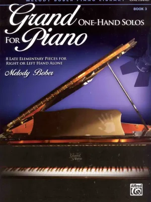 Super Cena Grand One-Hand Solos for Piano 3 - osm jednoduchých skladeb pro jednu ruku