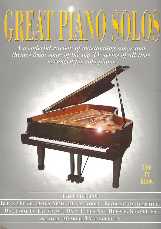 Great Piano Solos - The TV Book Pouze Dnes