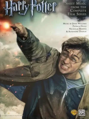 HARRY POTTER - Sheet Music From The Complete Film Series / sólo klavír Cenová Bomba