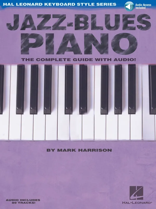 Speciální Cena JAZZ-BLUES PIANO + Audio Onlinethe instructional book / klavír