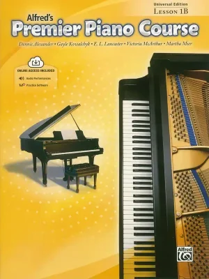 Premier Piano Course 1B - Lesson + Audio Online Autentický