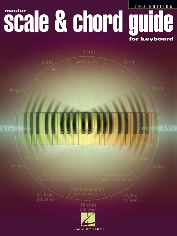 Tovární Cena SCALE & CHORD GUIDE FOR KEYBOARD 2nd edition