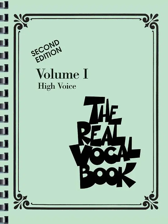 THE REAL VOCAL BOOK I - High Voice - vocal/chords Top Prodej