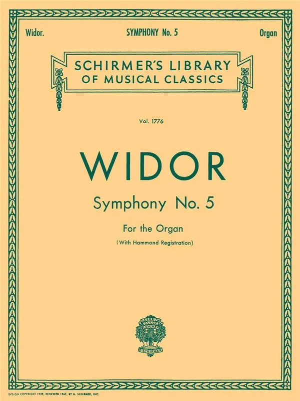 Widor: Symphony No.5 / varhany Hit Sezóny