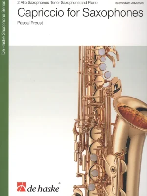 Koupit Online Capriccio for Saxophones / skladba pro tři saxofony (AAT) a klavír