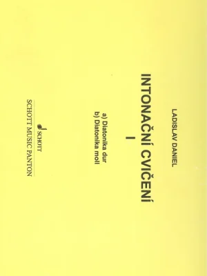 Intonační cvičení 1 (diatonika dur / moll) - Ladislav Daniel Sezónní Sleva
