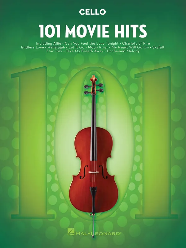 101 Movie Hits for Cello / 101 filmových hitů pro violoncello Ihned K Objednání